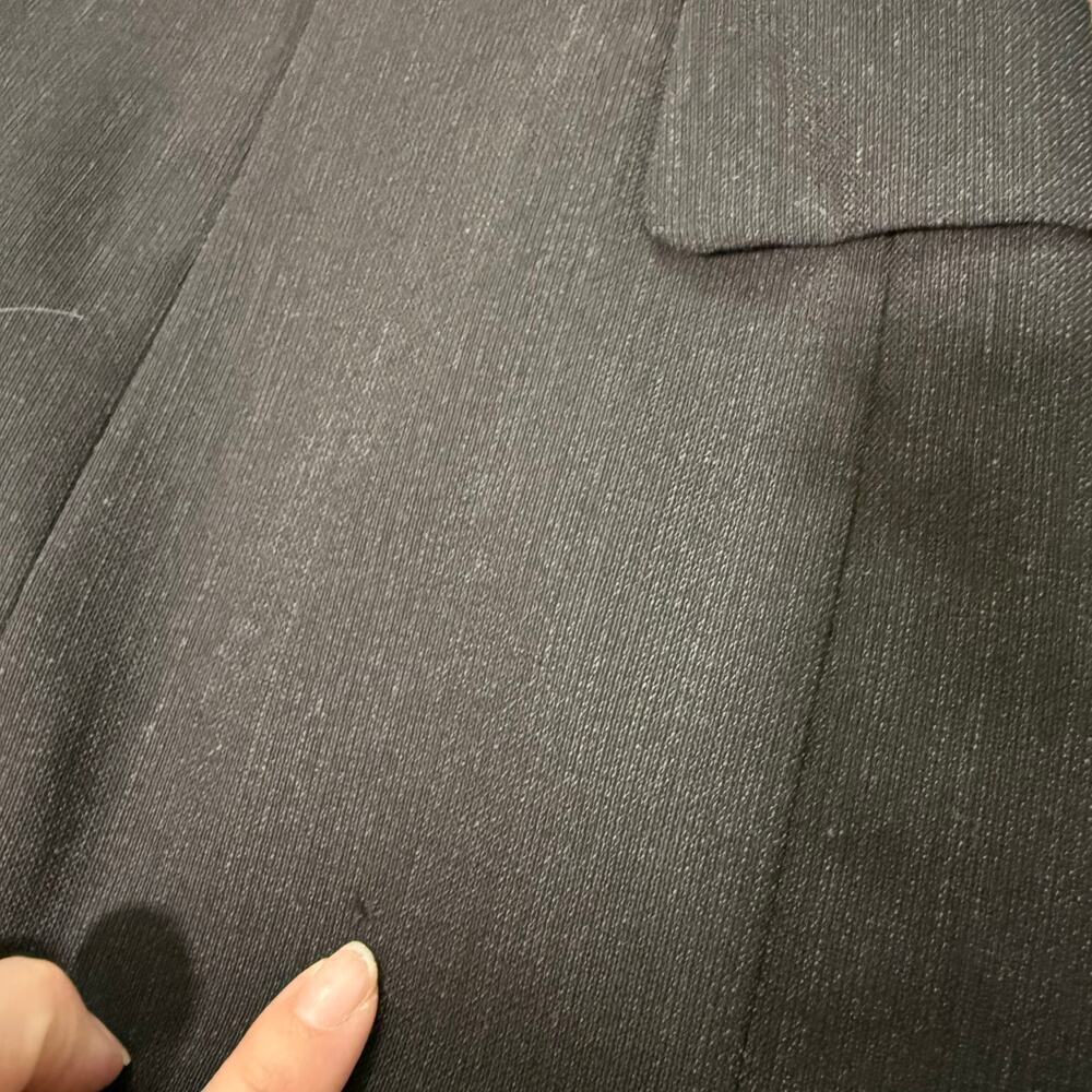 Modelo Ermenegildo Zegna Soft Wool Blazer Sport Coat 44R (Est) Black Formal Work - Picture 3 of 9
